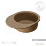 Мойка кухонная АКВАТОН Чезана, терракотовый Мойка кухонная АКВАТОН Чезана, терракотовый