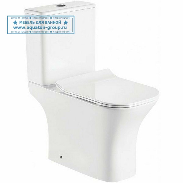 Унитаз-компакт Koller Pool Trend TR-0650-RC-C_TR-0650-RC-T с сиденьем микролифт
